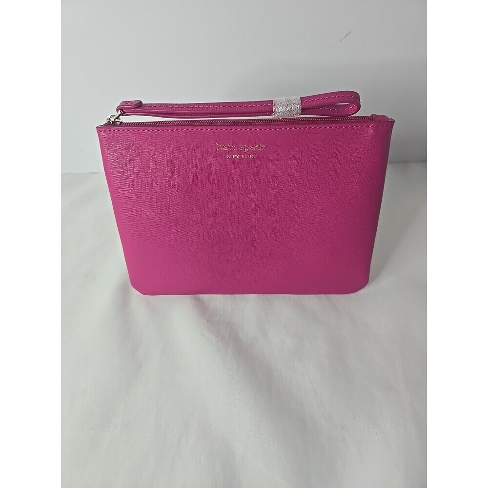 Kate Spade Keaton Pouch Wristlet Dark Magenta